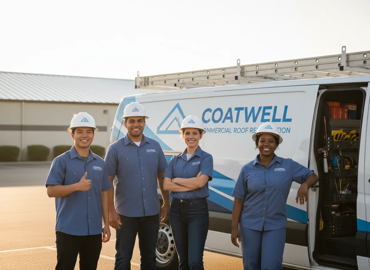 Commercial roof coating company in Clio, SC
